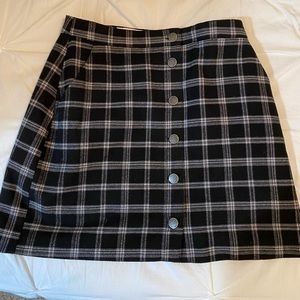 Hollister plaid skirt